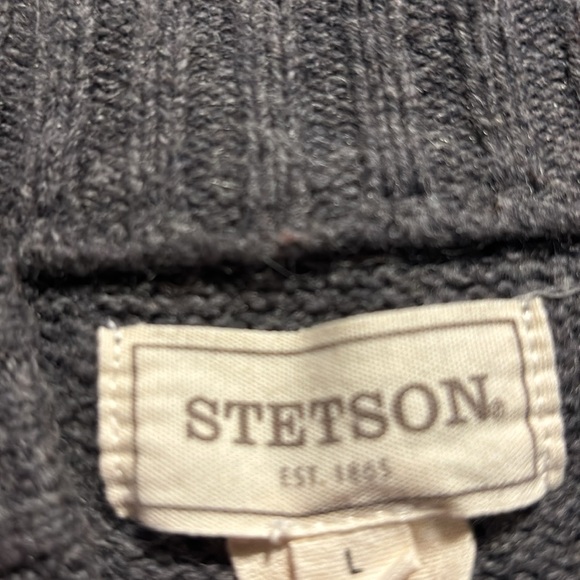 Stetson Grey Aztec Cardigan - Picture 3 of 3